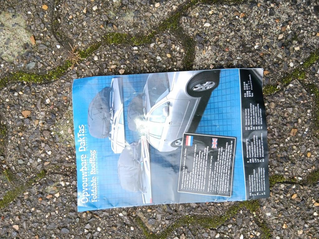 Draagtas koffer, Auto diversen, Dakkoffers, Ophalen of Verzenden, Gebruikt