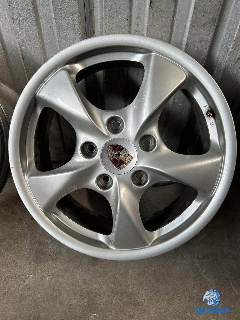 1 stuks originele Porsche 986 Boxster 17 inch velg 5x130, Auto-onderdelen, Banden en Velgen, Gebruikt, -, -, 17 inch