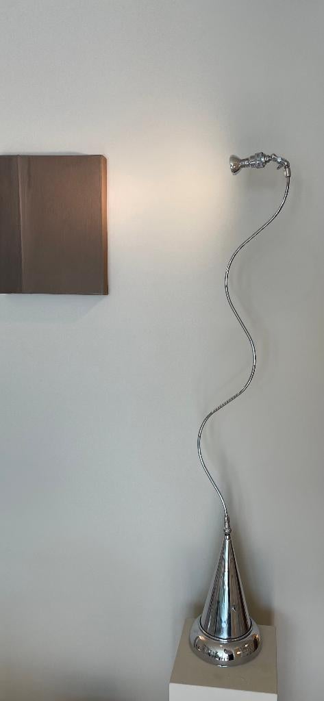 Vintage Memphis Lamp, Ophalen, Jaren 80 Memphis Modern Strak Minimalistisch, Zo goed als nieuw, Metaal