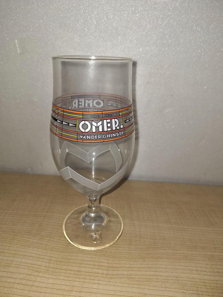 bierglas Omer, Verzamelen, Ophalen of Verzenden, Zo goed als nieuw, Glas of Glazen, Overige merken
