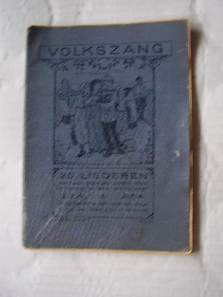 Volkszang - liederenboekje met 20 liederen, Ophalen of Verzenden, Gelezen, Artiest
