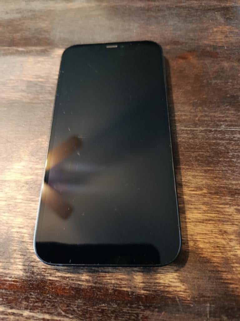 iPhone 12 zwart 90%, Telecommunicatie, Mobiele telefoons | Apple iPhone, 128 GB, Zwart, Ophalen of Verzenden, Zo goed als nieuw