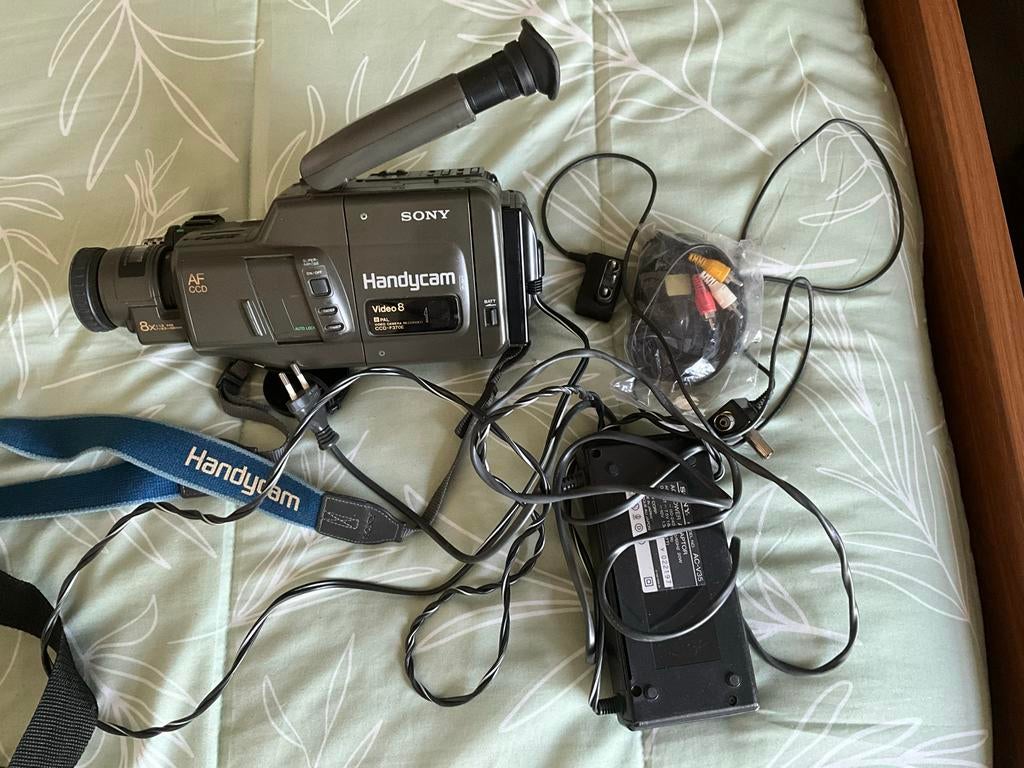 Sony Handycam Video 8 AF CCD - Vintage Videocamera, Audio, Tv en Foto, Videocamera's Analoog, Camera, 8mm, Ophalen