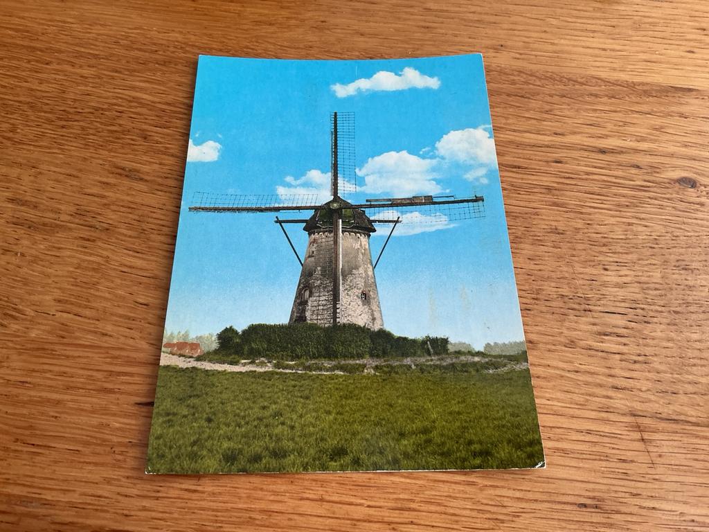 924 molen Nieuw en Sint Joosland, Ophalen of Verzenden, Zeeland