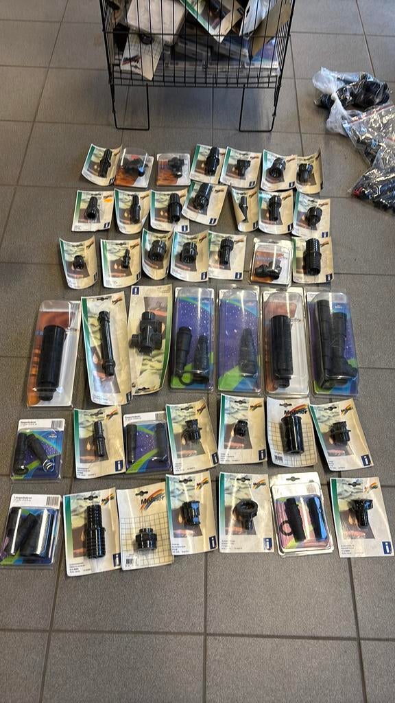 Hele partij vijverkoppelingen en sproeiers, Tuin en Terras, Vijver-toebehoren, Ophalen of Verzenden, Nieuw