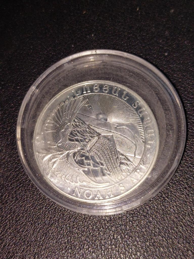 Noahs Ark 2022 1 oz zilveren munt - 999 getest zilver, Ophalen of Verzenden