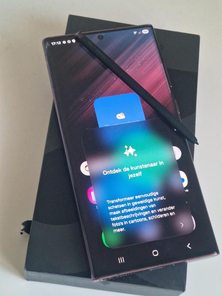 Samsung S22 Ultra 256GB (te koop op vinted), Paars, Ophalen of Verzenden, Zo goed als nieuw, Galaxy S22