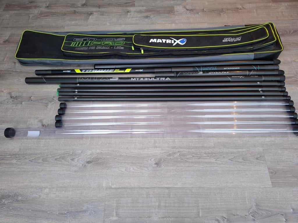 Matrix MTX3 13m pack, Watersport en Boten, Ophalen, Gebruikt, Vaste hengel