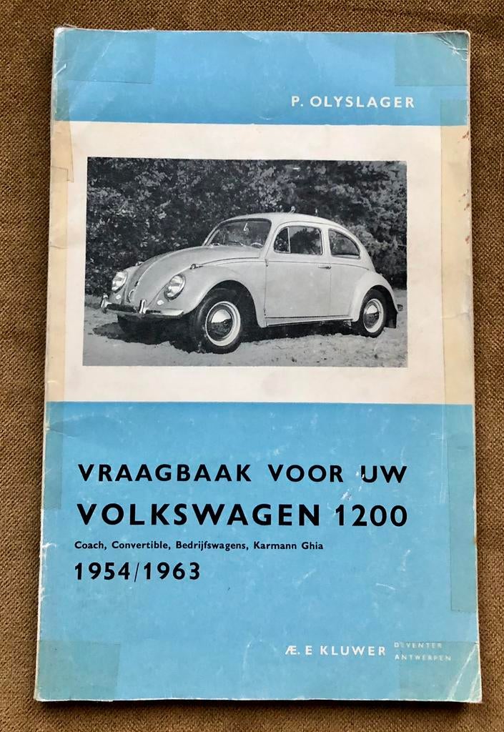 Vraagbaak Volkswagen 1200 1954/1963, Ophalen of Verzenden