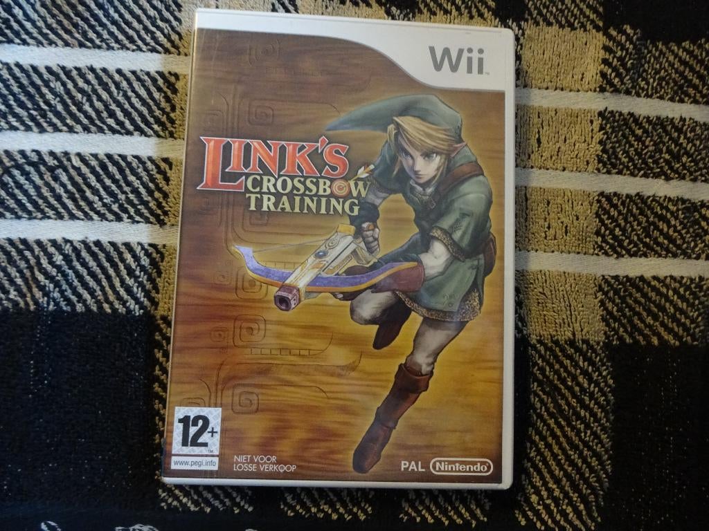 Wii Link's Crossbow Training , Nintendo Wii Game + VIP-Kaart, Avontuur en Actie, Gebruikt, 1 speler, Ophalen of Verzenden