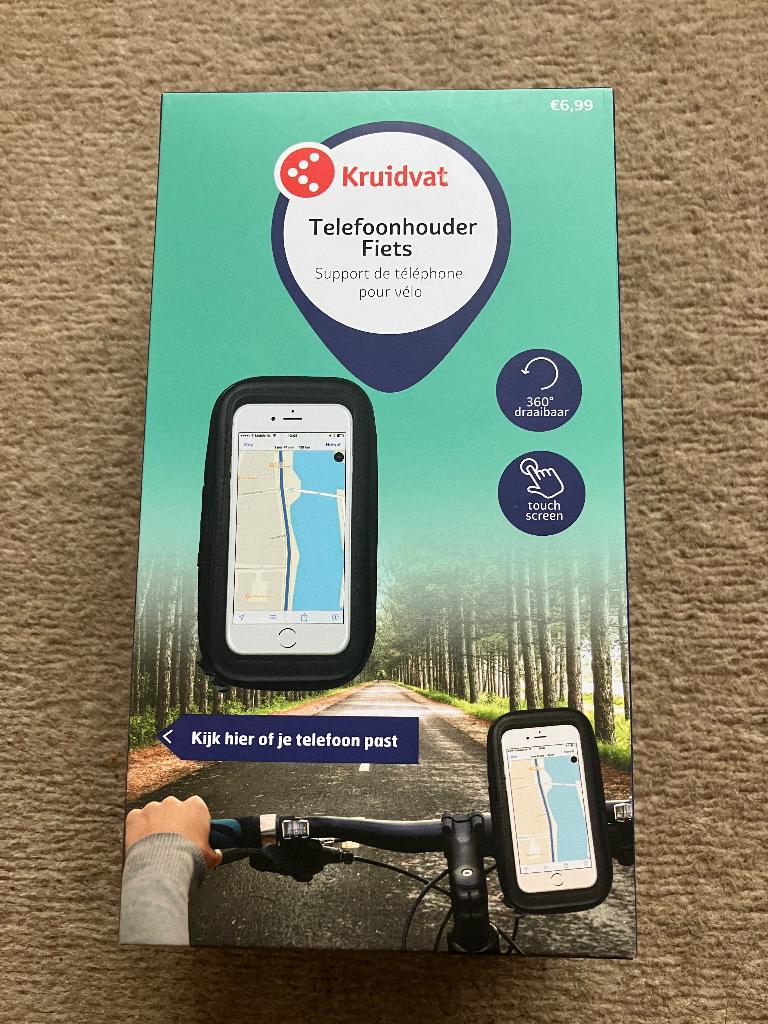Kruidvat telefoonhouder fiets NIEUW, Ophalen of Verzenden, Nieuw, Fiets