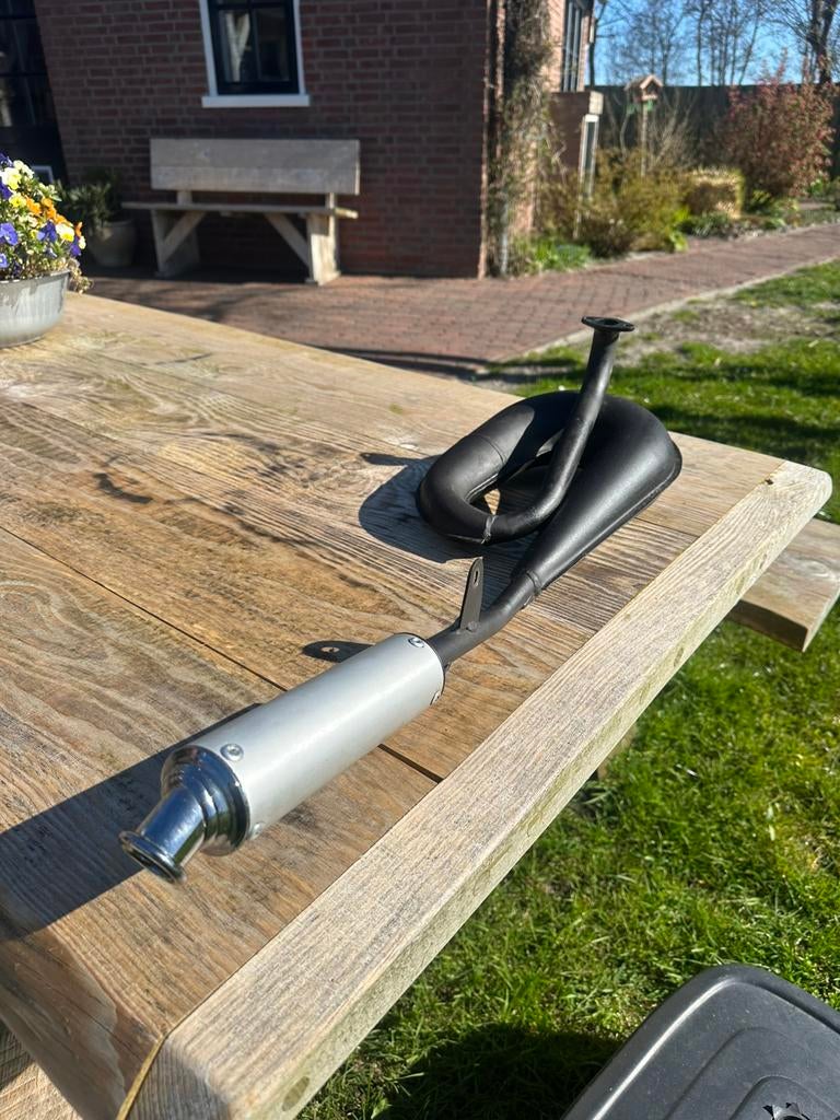 Circuit uitlaat tomos, Ophalen of Verzenden, Zo goed als nieuw, Uitlaat