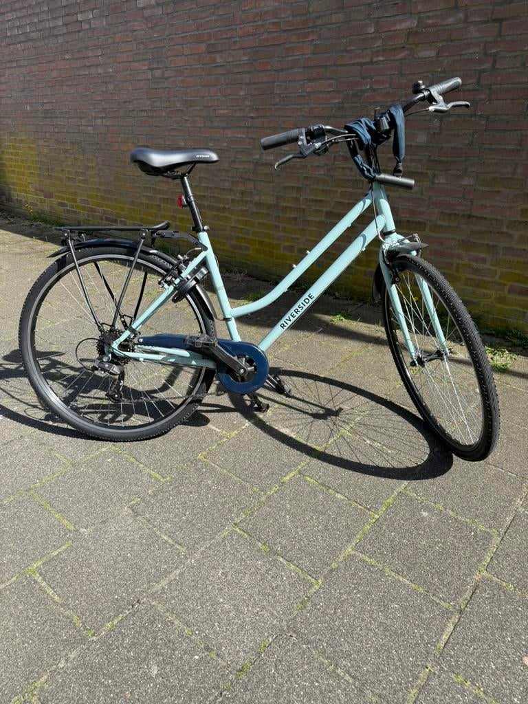 Damesfiets riverside, sportieve fiets, dames, Ophalen, Zo goed als nieuw, Minder dan 10 versnellingen, Overige merken