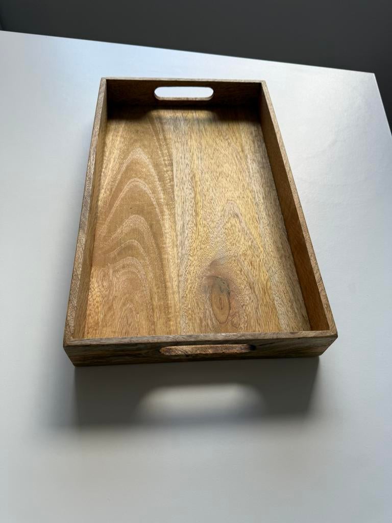 wooden tray, Ophalen of Verzenden