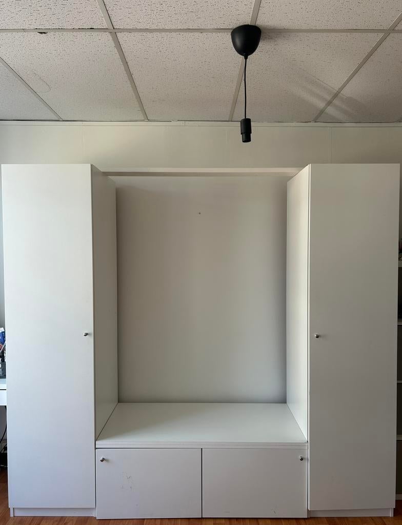 IKEA PAX & Platsa Kledingkast met deuren, Ophalen, Overige materialen, Gebruikt, 200 cm of meer