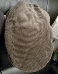 als nieuw gevoerde Flatcap Groen ribcorduroy Wellington 60, 60 cm (XL, 7½ inch) of meer, Wellington, Ophalen of Verzenden, Pet