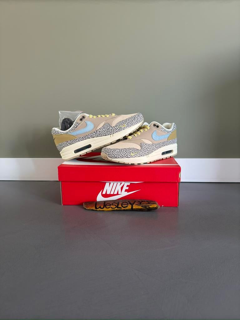 Nike Air Max 1 “Cobblestone” US11W/EU43, Overige kleuren, Nieuw, Ophalen of Verzenden, Sneakers of Gympen