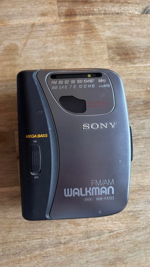 Sony Walkman WM-FX123 FM/AM Cassettespeler - Vintage, Audio, Tv en Foto, Walkmans, Discmans en Minidiscspelers, Ophalen, Walkman