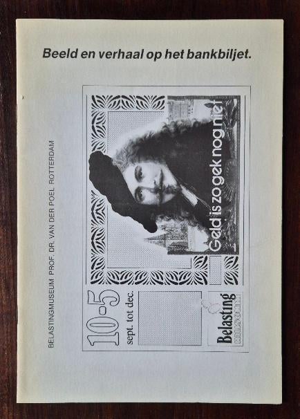Belastingmuseum: Beeld en verhaal op het bankbiljet, Postzegels en Munten, Bankbiljetten | Nederland, Ophalen, 10 gulden