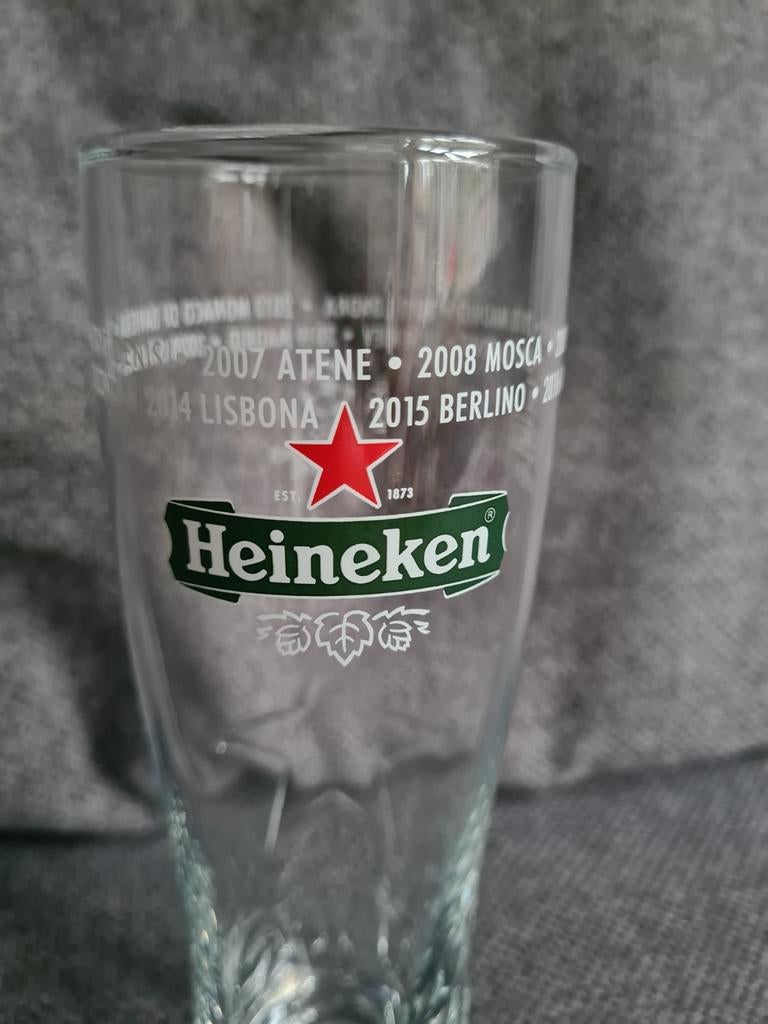 Heineken UEFA Champions League glas 2020, Verzamelen, Ophalen of Verzenden, Nieuw, Glas of Glazen, Heineken