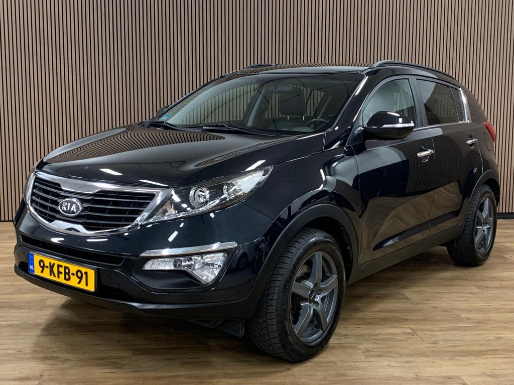 Kia Sportage 2.0 X-ecutive Plus Pack|Navigatie|Camera|Climat, Auto's, Stof, Gebruikt, Zwart, 4 cilinders