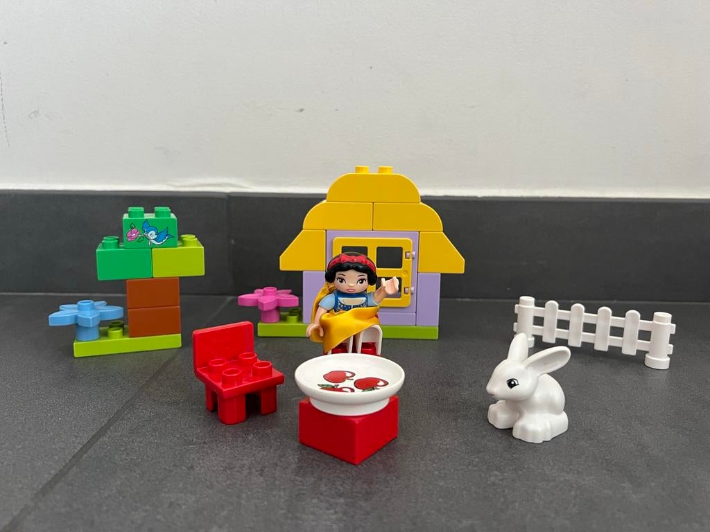 Duplo Disney Princess Sneeuwwitje, Inclusief minifiguren, Gebruikt, Ophalen of Verzenden, Complete set