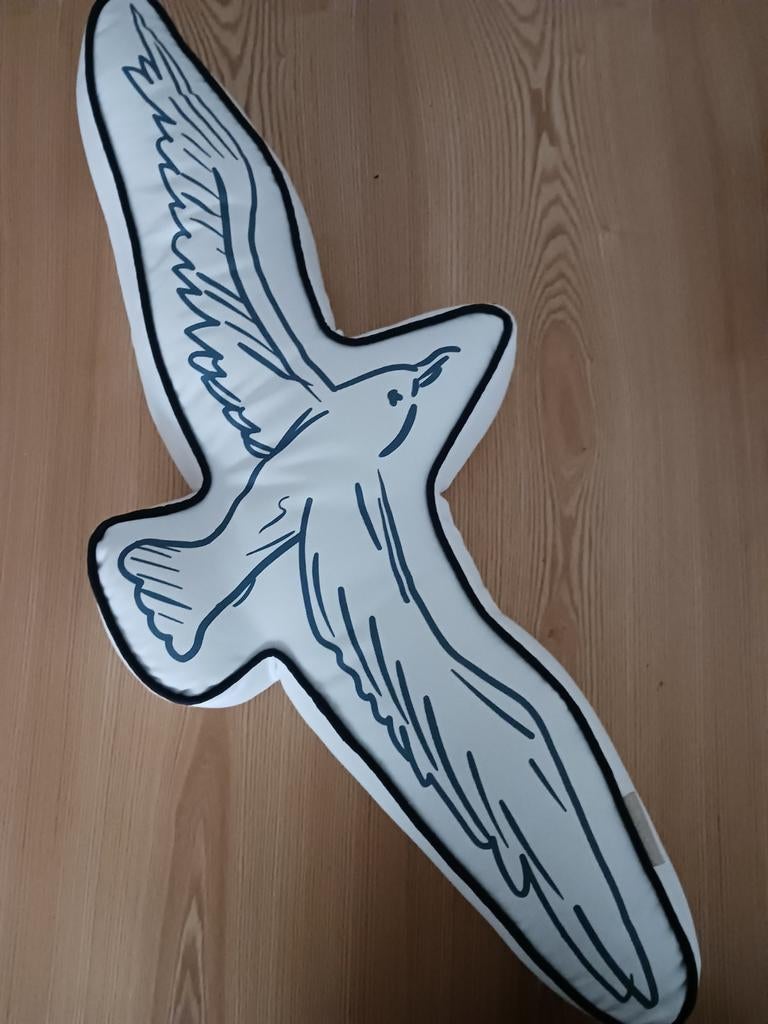 Riviera Maison kussen, Ophalen of Verzenden, Zo goed als nieuw, Vierkant