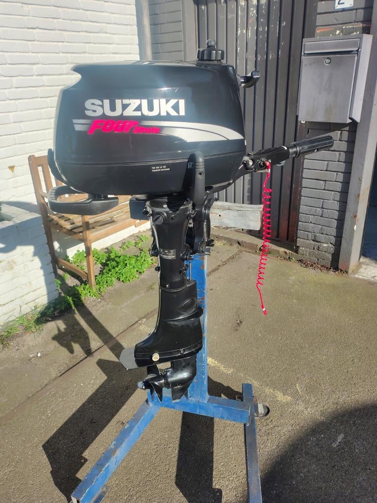 Suzuki 4pk viertakt kortstaart inruil mogelijk, Ophalen, Gebruikt, Minder dan 5 pk, Viertaktmotor