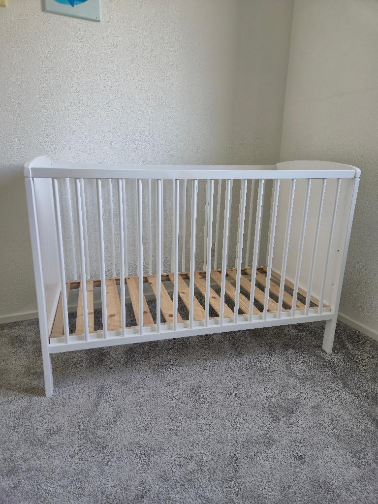 Kinderledikant wit 60x120, Ophalen, Zo goed als nieuw, Ledikant