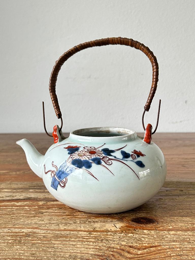 Theepot - porselein - Imari - China - Antiek, Ophalen of Verzenden