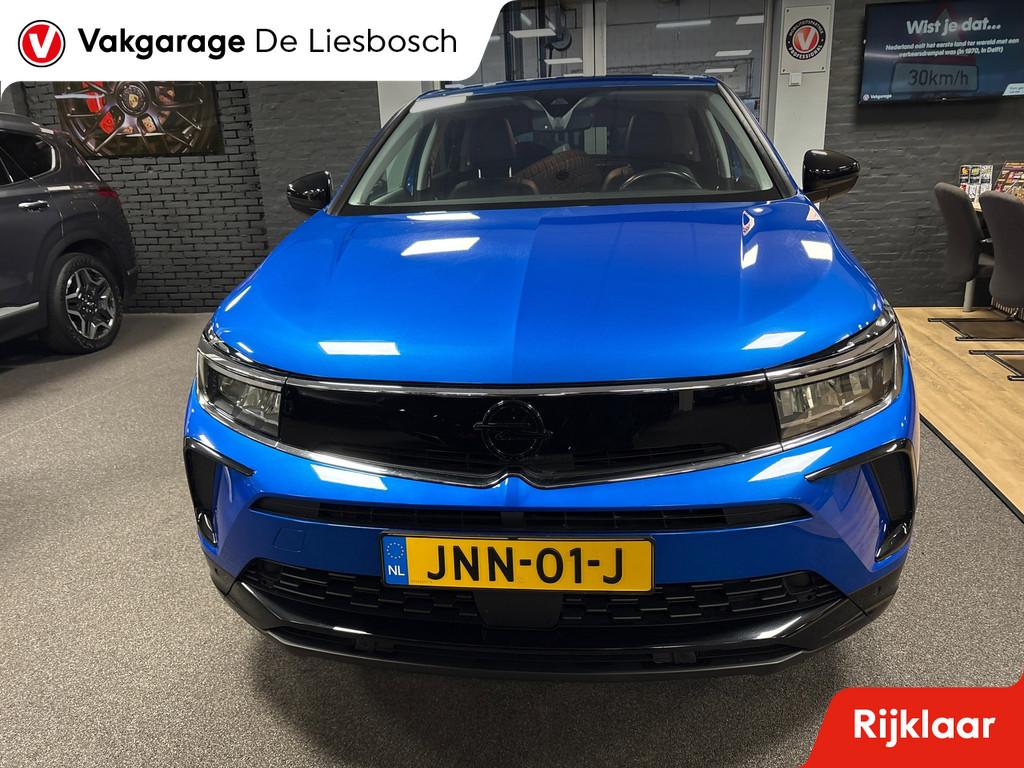 Opel GRANDLAND 1.6 Turbo Plug-In Hybrid GS Line / 225pk / st, 12 maanden, 4 cilinders, Blauw, Alcantara