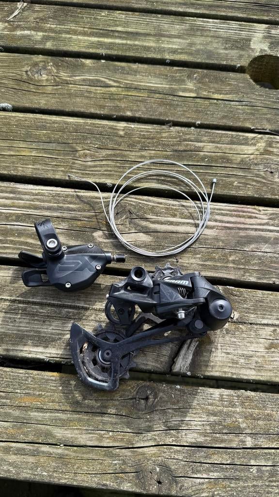 SRAM SX Eagle Derailleur en Shifter 1x12 Speed, Ophalen of Verzenden, Gebruikt, Derailleur of Ketting