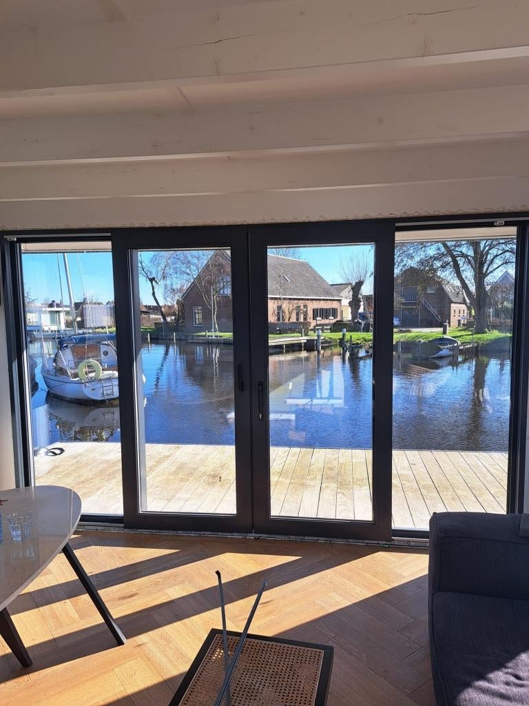 4 delige slide schuifpuien / kunststof/triple glas/uw 0.5, Kunststof, 225 cm of meer, Nieuw, Ophalen of Verzenden