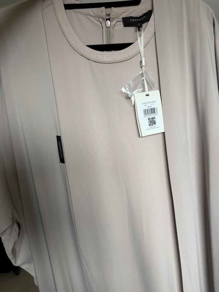 Merrachi woven abaya Pearl, Maat 42/44 (L), Nieuw, Ophalen of Verzenden, Roze