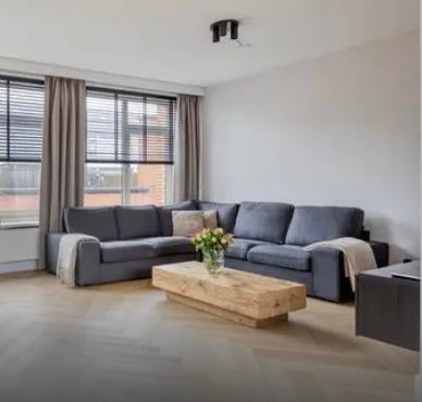 KIVIK Hoekbank, 5-zits, Tresund antraciet, Ophalen, Zo goed als nieuw