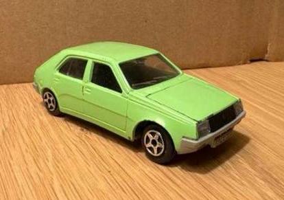 Norev Renault 14 TL 1:43 - Vintage Groen (No. 861), Ophalen of Verzenden, Gebruikt, Auto, Norev