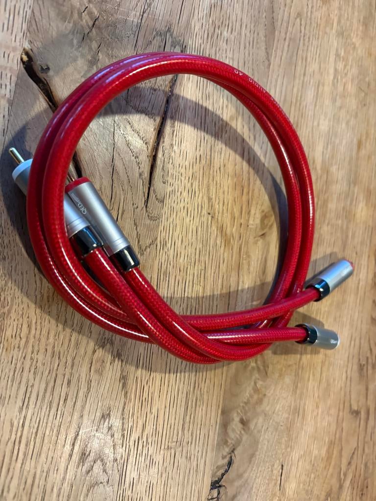 Q.E.D. Reference 40 interlinks 60cm, Ophalen of Verzenden, Zo goed als nieuw, Minder dan 2 meter, Interlink-kabel