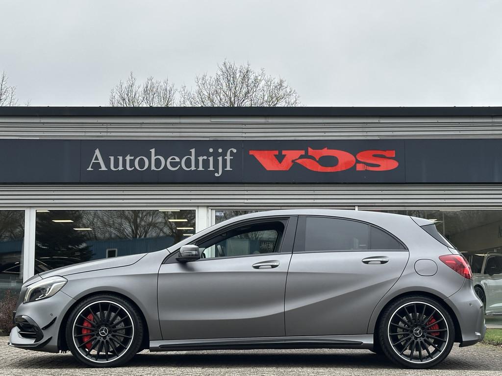 Mercedes-Benz A-Klasse AMG 45 4MATIC | Perf. seats | H&K | M, Auto's, Mercedes-Benz, Automaat, Gebruikt, 4 cilinders, Met garantie (alle)
