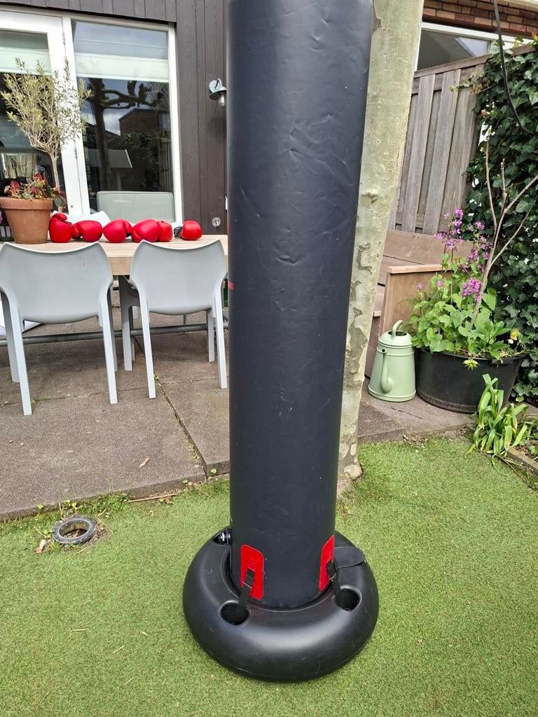 Bokspaal van Decathlon, met  extra 3 x bokshandschoenen, Ophalen of Verzenden, Gebruikt, Bokszak