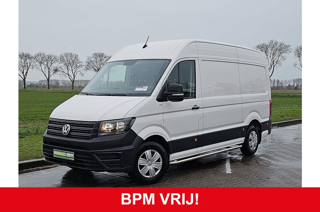 Volkswagen Crafter 35 2.0 TDI L3H3 Airco Camera Carplay Euro, Voorwielaandrijving, Stof, Gebruikt, 4 cilinders