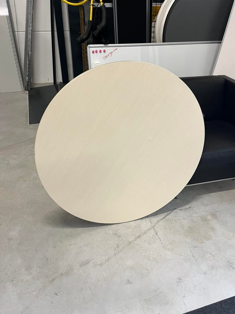 Rond tafelblad topblad bureaublad 1 meter, Ophalen, Overige typen, Gebruikt, Geen