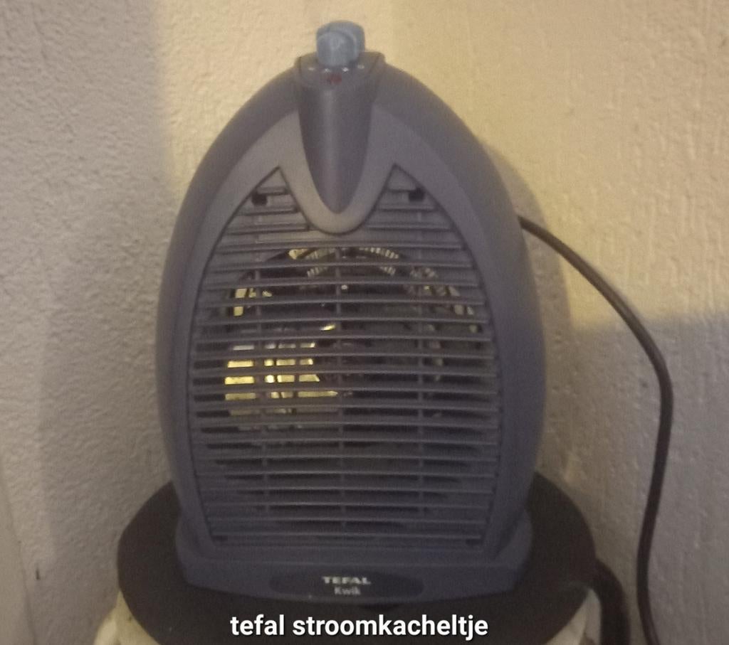 Stroomkacheltje tefal, Overige soorten, Elektrisch, Ophalen of Verzenden, Zo goed als nieuw
