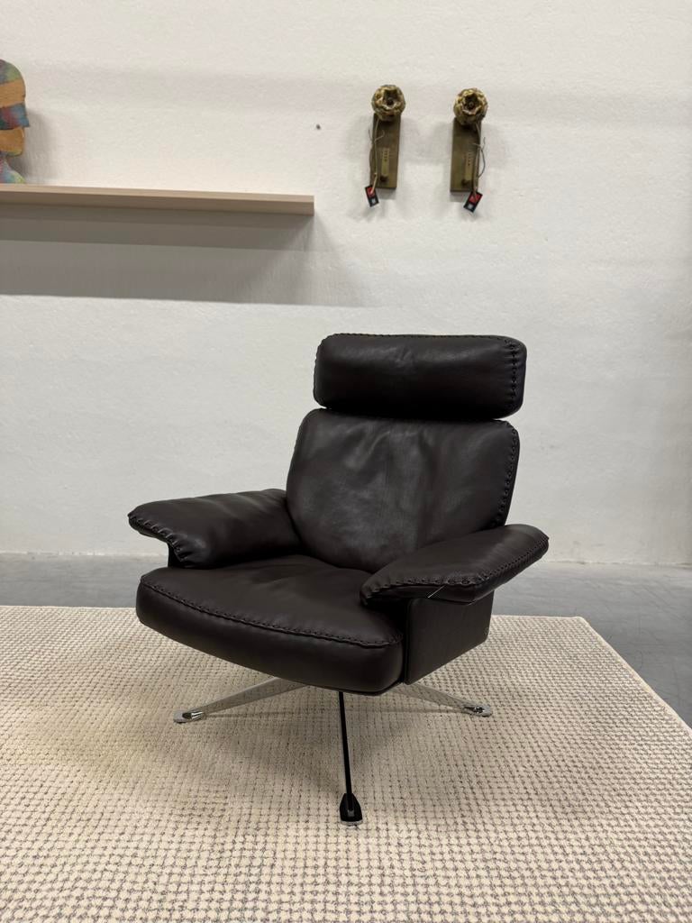Nieuw De Sede 31 111 Fauteuil Hoog Bruin leer design stoel, FSM, De Sede, Nieuw, Ophalen of Verzenden