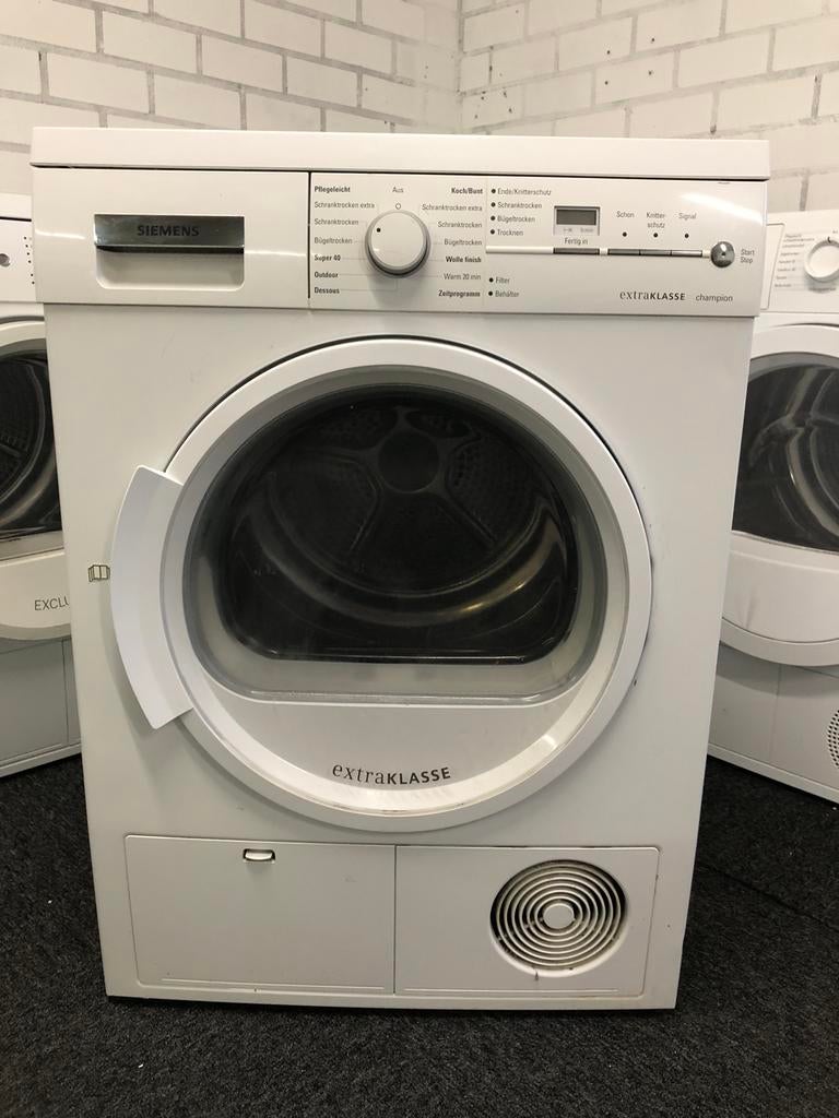 DAG DEAL condensdroger Siemens iQ500 7kg MET GARANTIE, Ophalen, 6 tot 8 kg, Minder dan 85 cm, Zo goed als nieuw