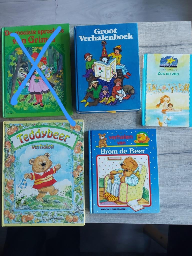 Leuke verzameling kinderboeken, Ophalen of Verzenden, Gelezen, Sprookjes