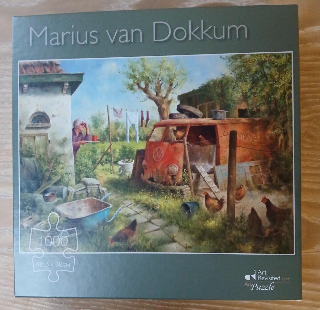Marius van Dokkum puzzels, graag ruilen, Hobby en Vrije tijd, Ophalen, 500 t/m 1500 stukjes