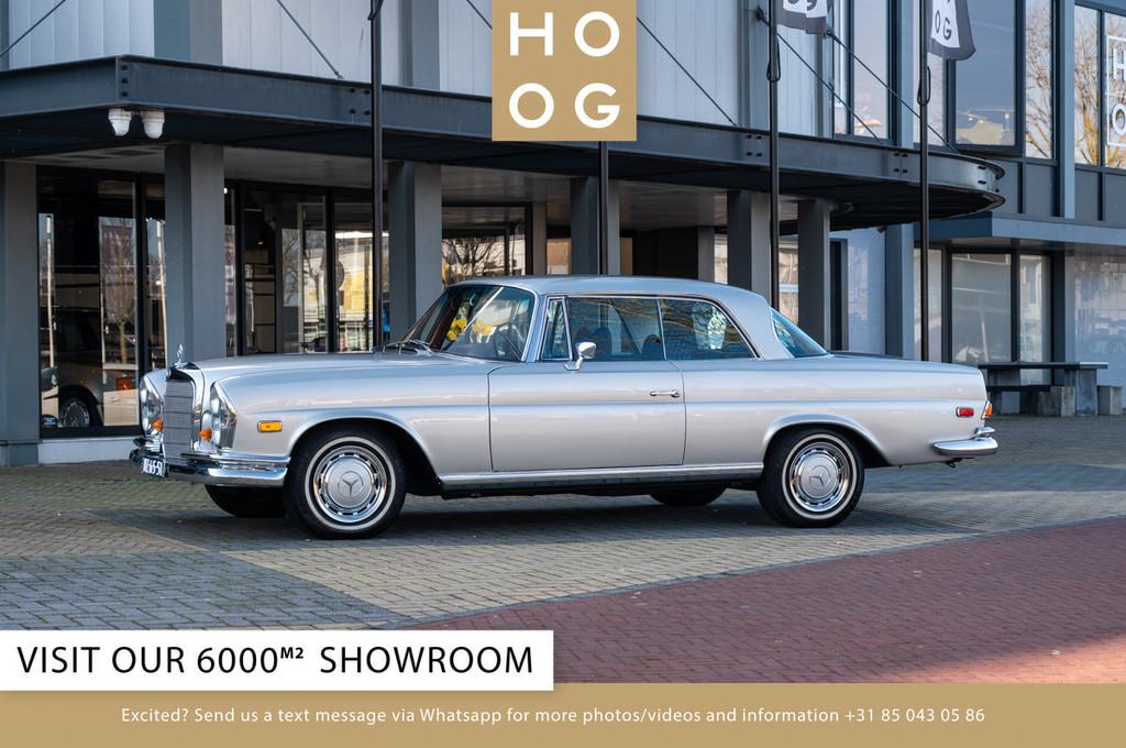 Mercedes-Benz S-Klasse 280 SE Coupé ( W111 ) (bj 1970), Auto's, Zwart, 160 pk, Bedrijf, 2778 cc