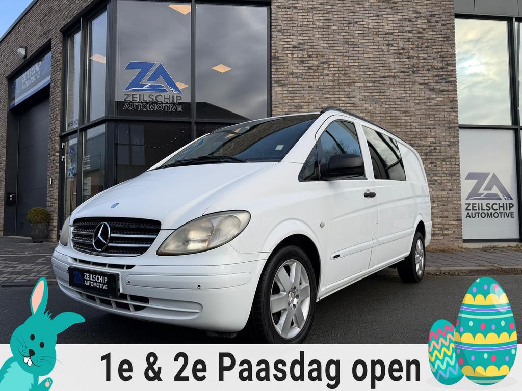 Mercedes-Benz Vito 120 CDI 320 V6 Aut Lang Dubbel Cabine|PDC, Auto's, Automaat, Gebruikt, 1905 kg, 2987 cc