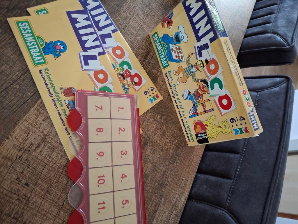 Mini loco Sesamstraat set, Ophalen of Verzenden