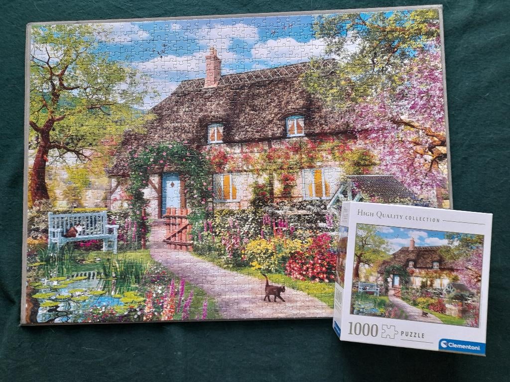 legpuzzel, Ophalen, 500 t/m 1500 stukjes, Gebruikt, Legpuzzel